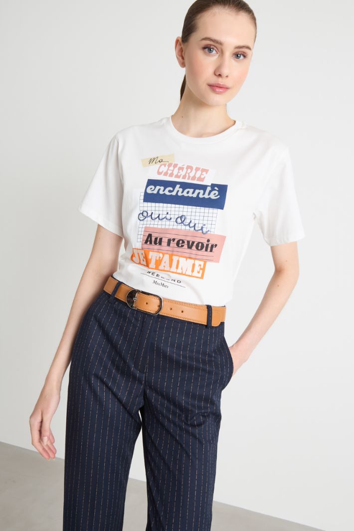 Camiseta con estampado Intrend - 2