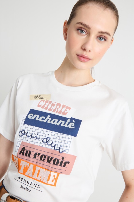 T-shirt con stampa