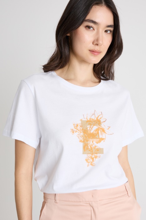 T-shirt con stampa