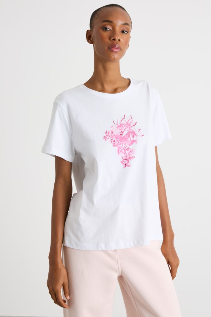 Printed T-shirt Intrend - 2
