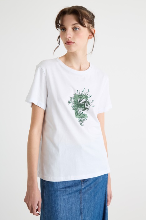 Printed T-shirt Intrend