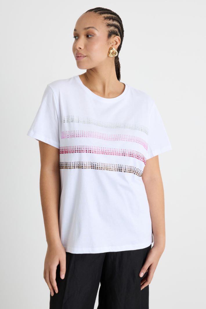 Camiseta con estampado Intrend - 2