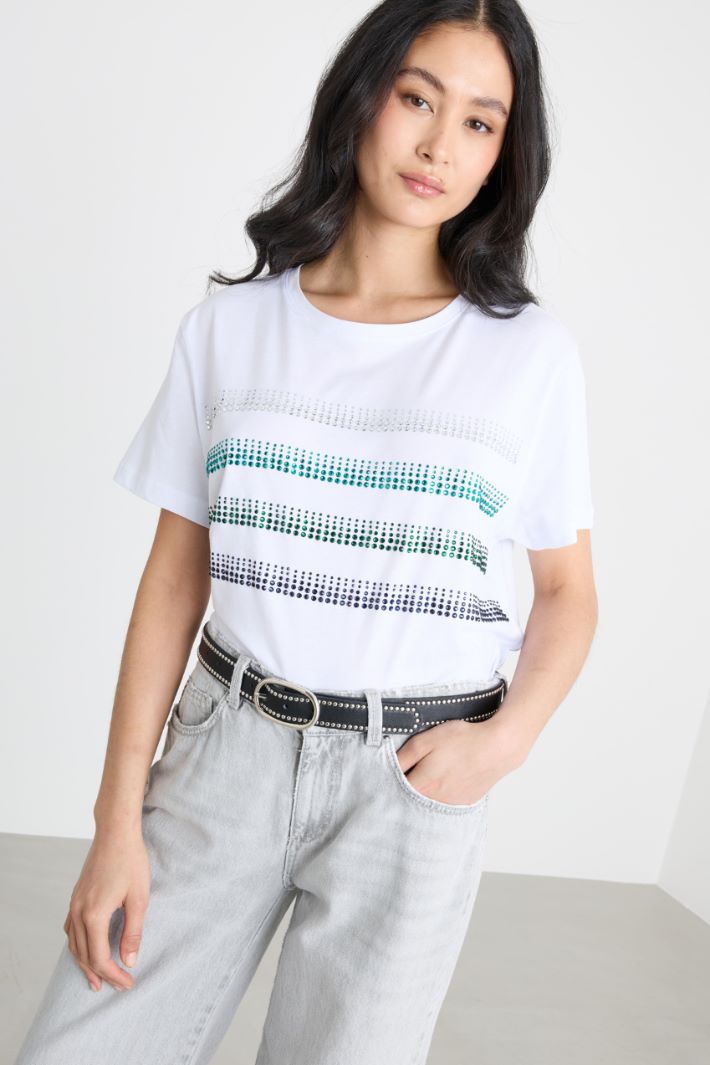 Camiseta con estampado Intrend - 2