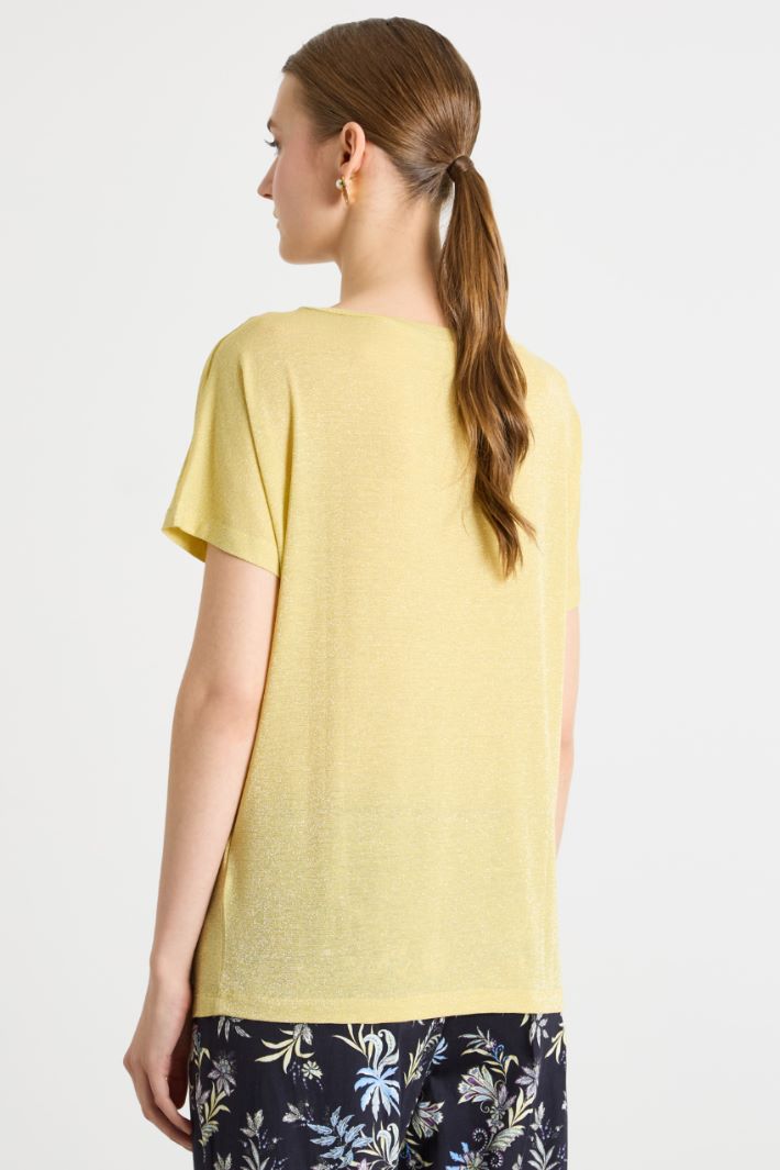 Laminated jersey T-shirt Intrend - 4