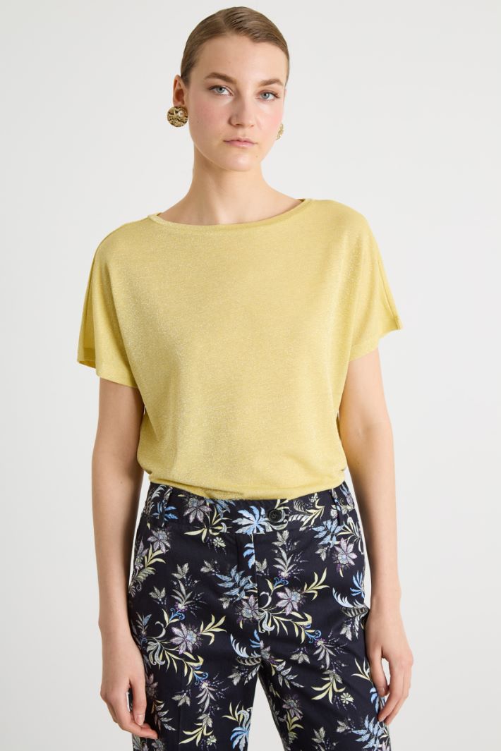 Laminated jersey T-shirt Intrend - 2