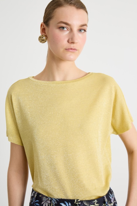 Camiseta de punto laminado