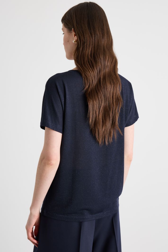 T-shirt in jersey laminato Intrend - 4