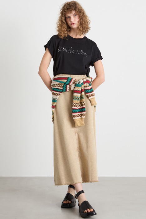 Cotton jersey T-shirt Intrend