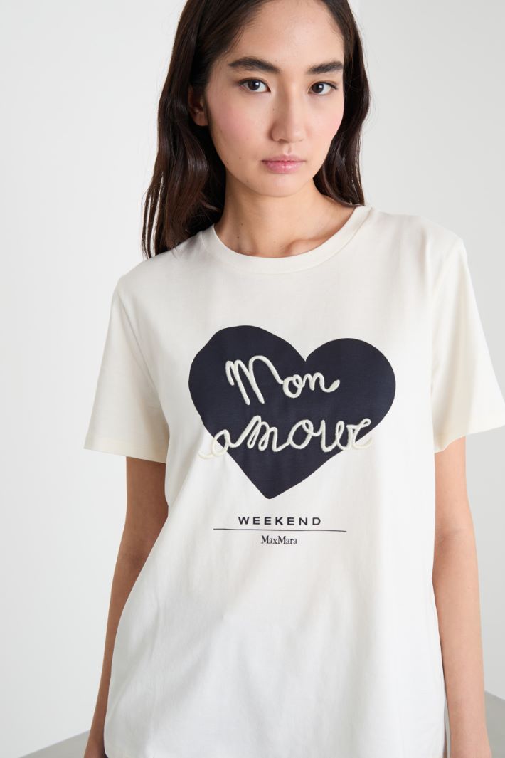 Cotton jersey T-shirt Intrend - 3