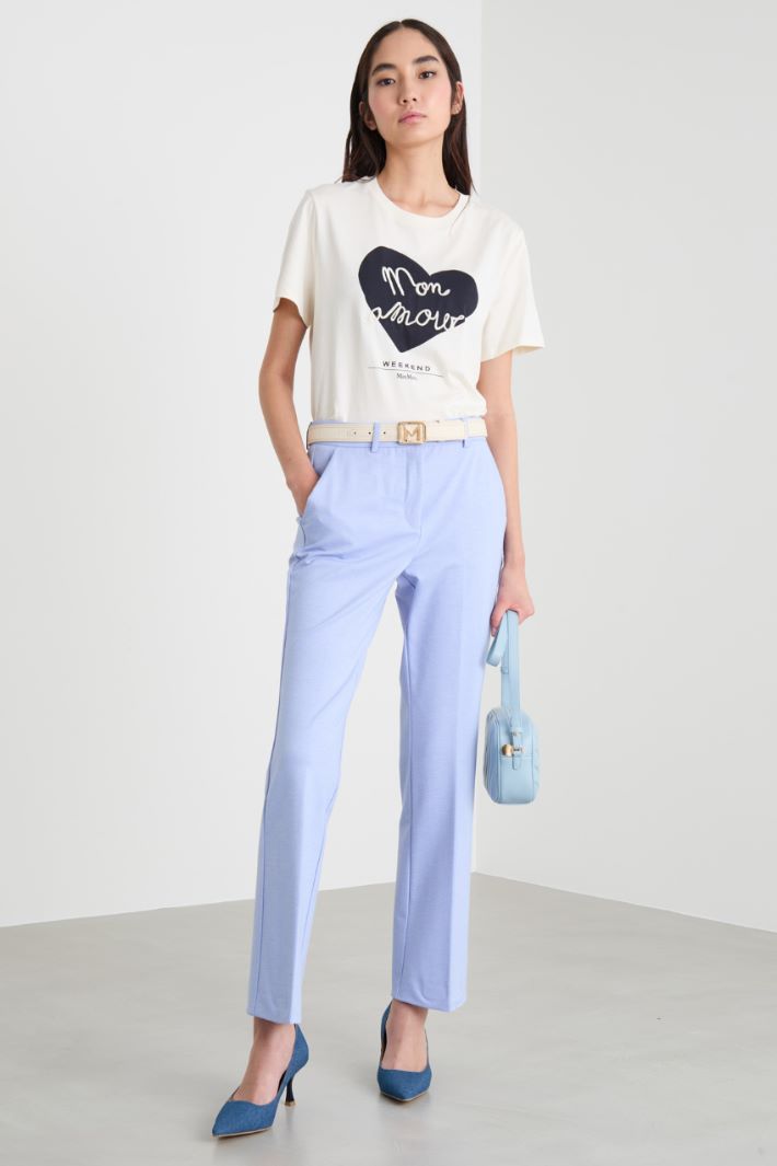 Cotton jersey T-shirt Intrend