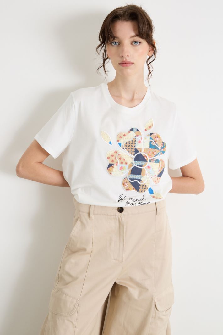 Cotton jersey T-shirt Intrend - 2