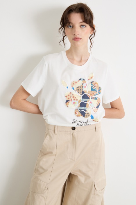 Cotton jersey T-shirt Intrend