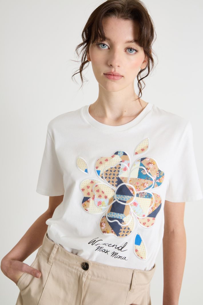 Cotton jersey T-shirt Intrend - 3