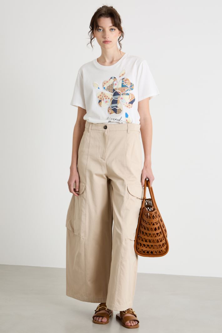 Cotton jersey T-shirt Intrend