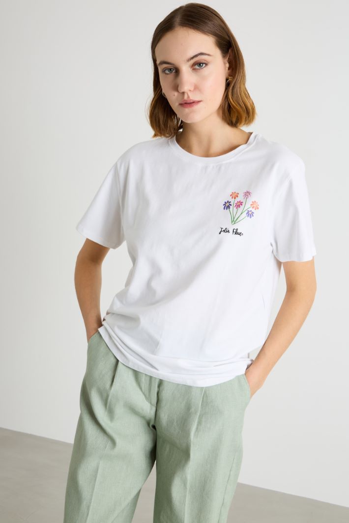 Printed T-shirt Intrend - 2