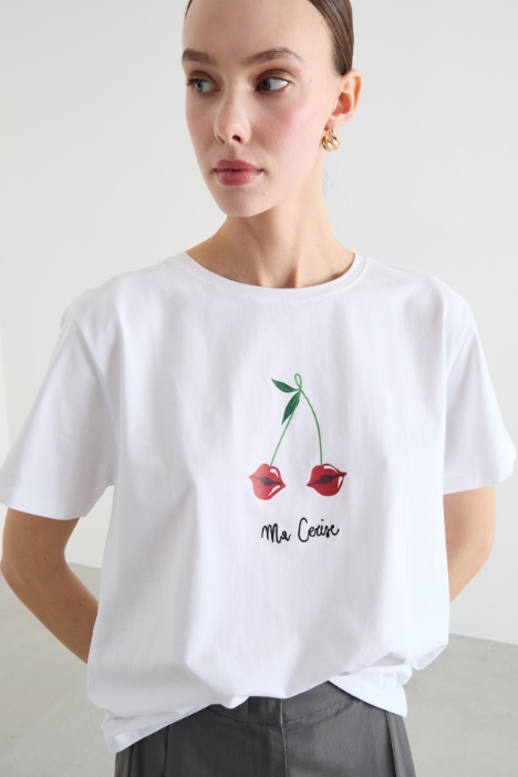T-shirt con stampa