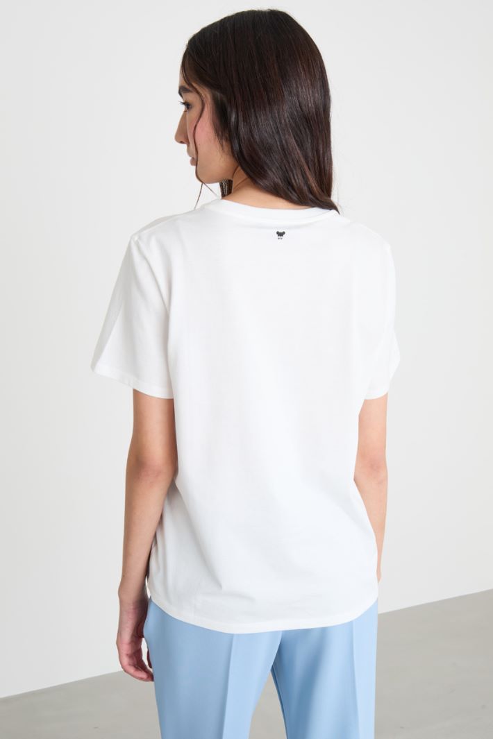 Oversized-print T-shirt Intrend - 4