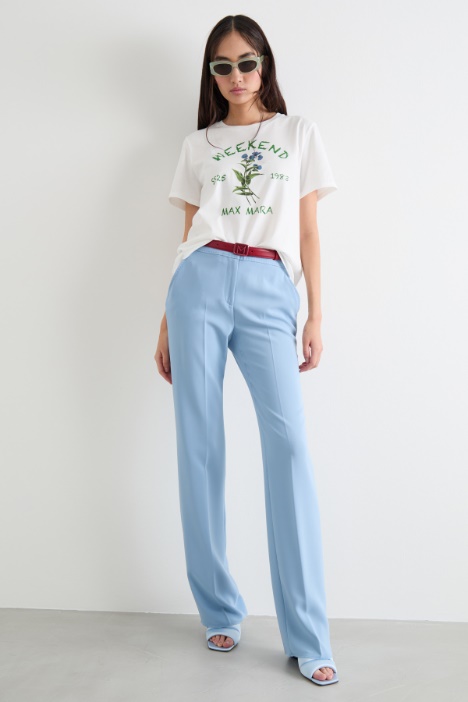 Oversized-print T-shirt Intrend