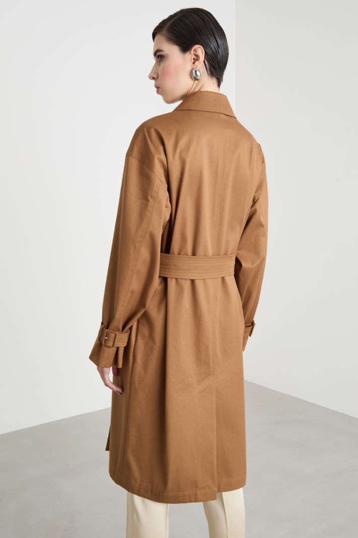 Trench corto doppiopetto Intrend - 4