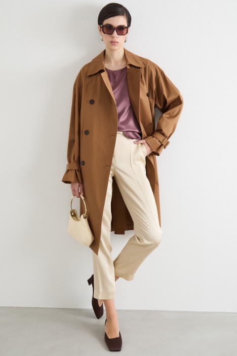 Trench corto doppiopetto Intrend