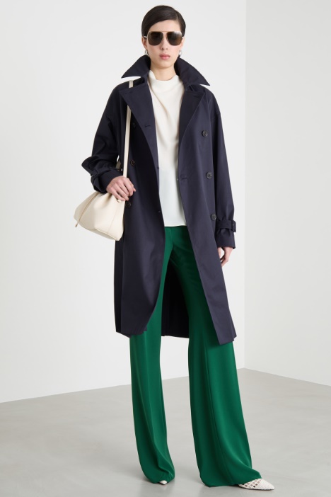 Trench corto cruzado Intrend