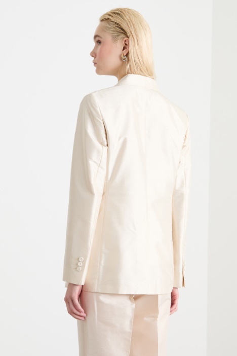 Blazer con bottone singolo