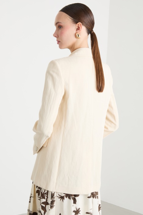 Blazer con bolsillos