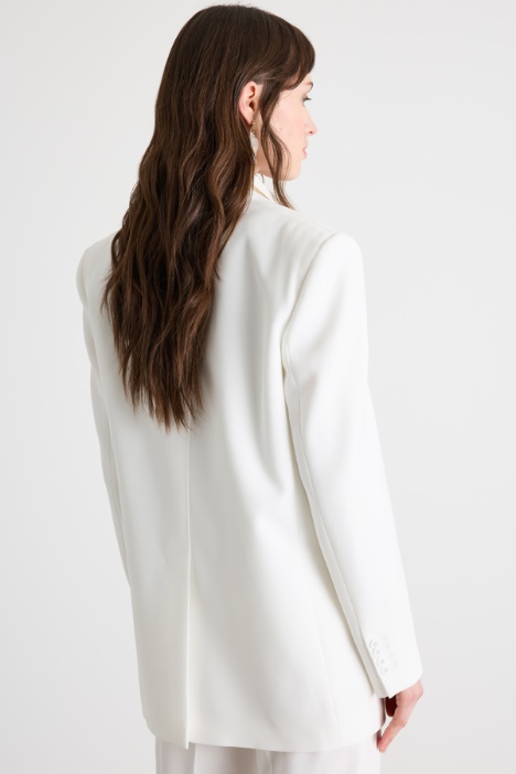 Blazer monopetto in cady