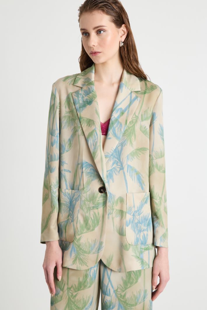 Satin blazer Intrend - 2