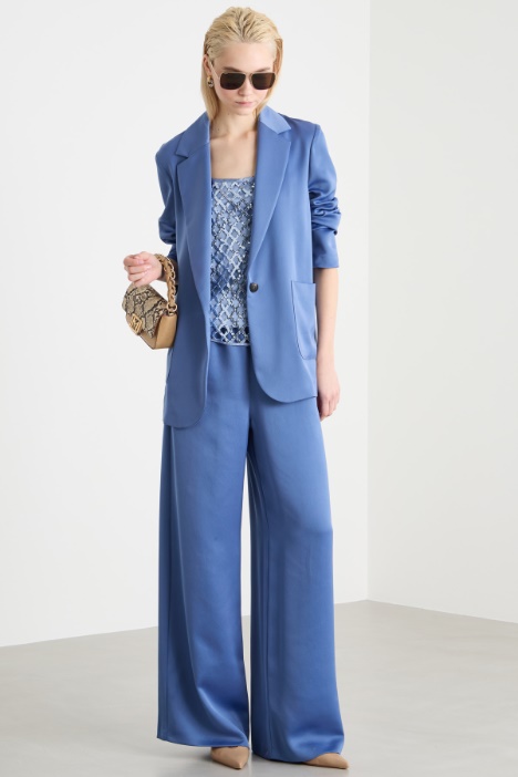 Satin blazer Intrend