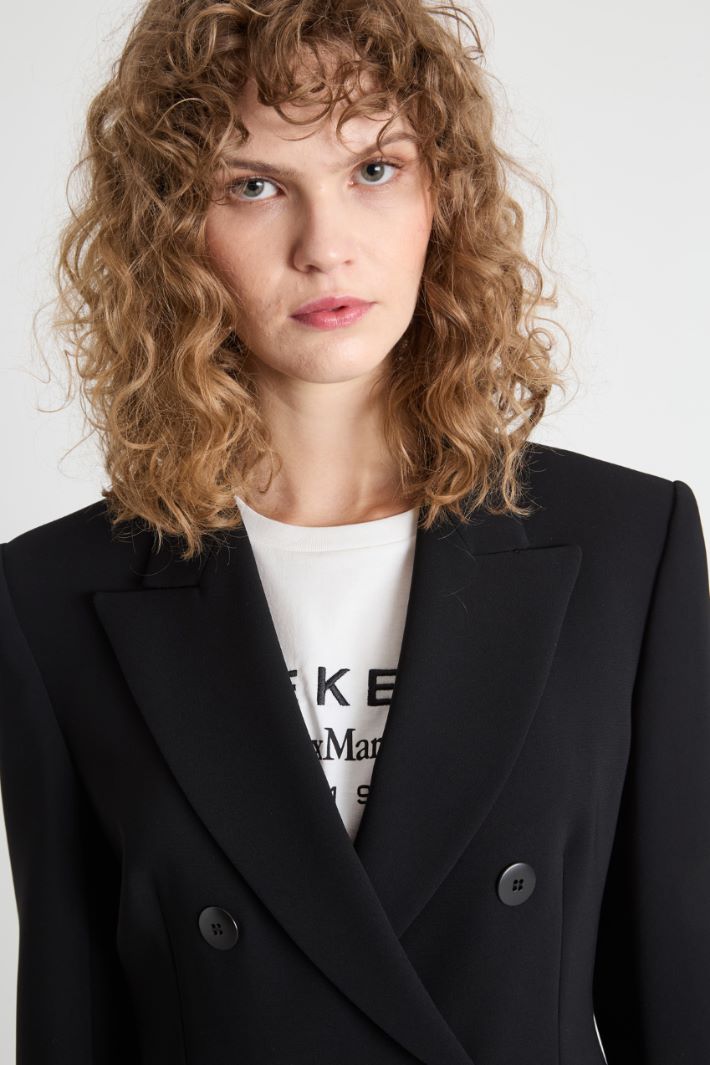 Double-breasted cady blazer Intrend - 3