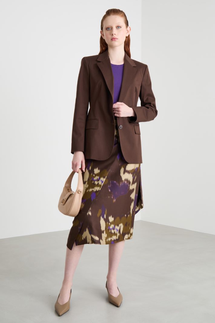 Blazer in gabardina Intrend