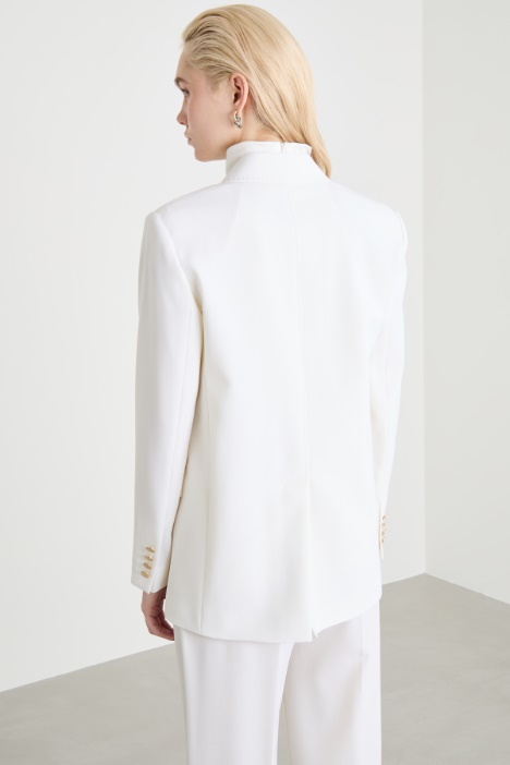 Blazer doppiopetto dritto