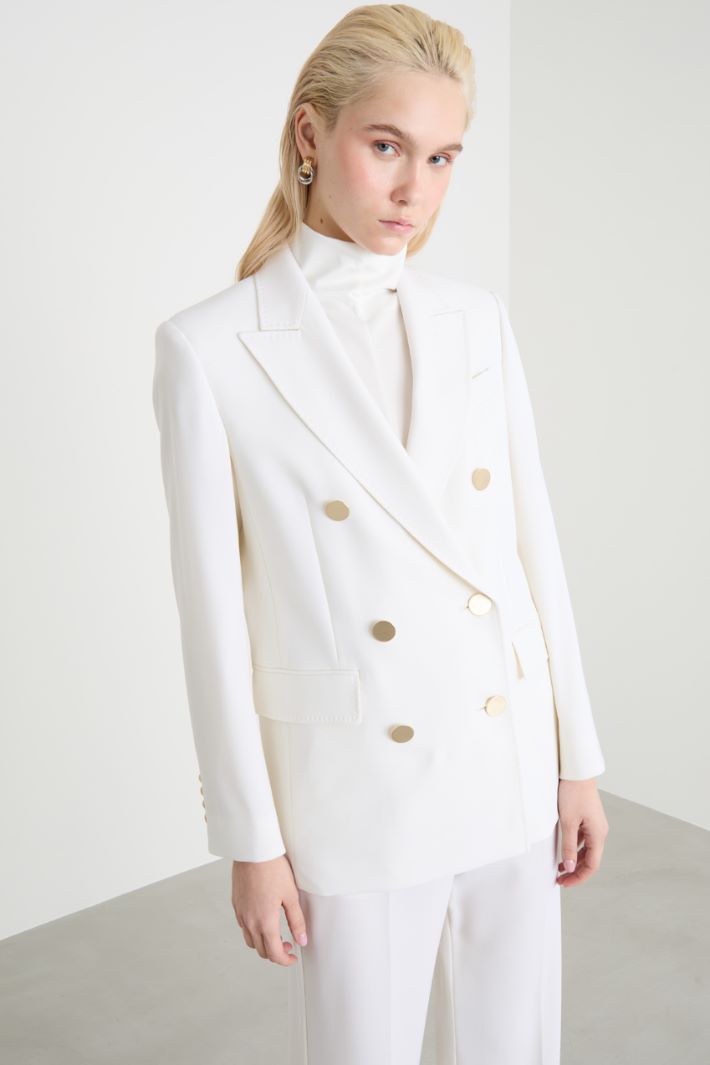 Straight-fit double-breasted blazer Intrend - 2