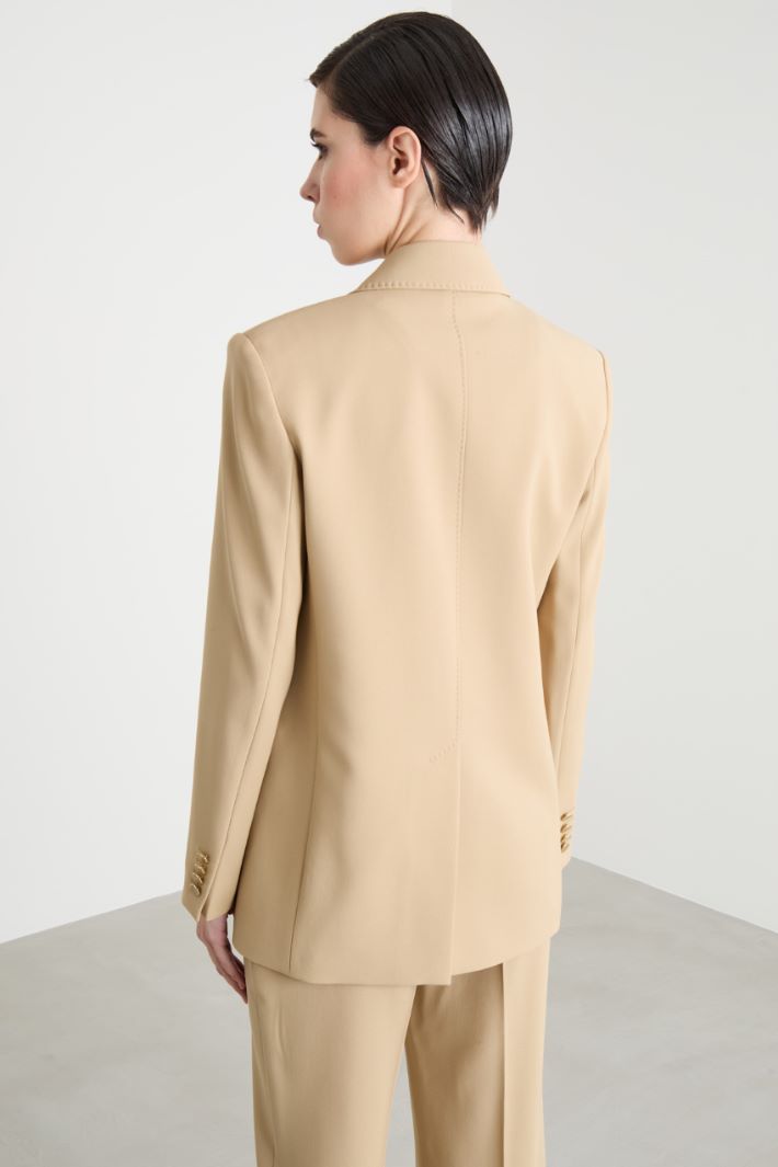 Blazer cruzado de corte recto Intrend - 4