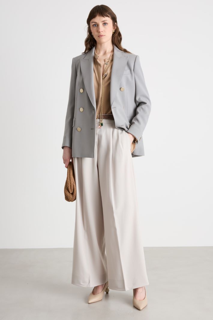 Straight-fit double-breasted blazer Intrend