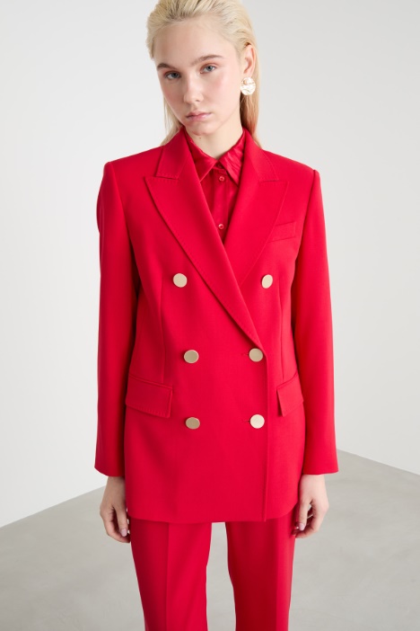 Straight-fit double-breasted blazer Intrend