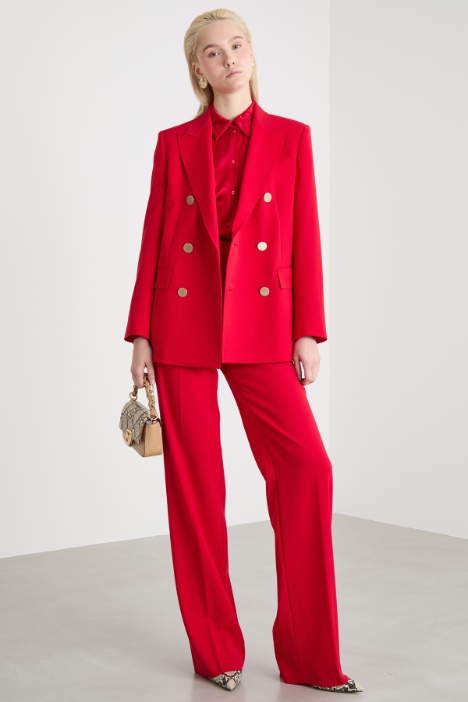 Straight-fit double-breasted blazer Intrend