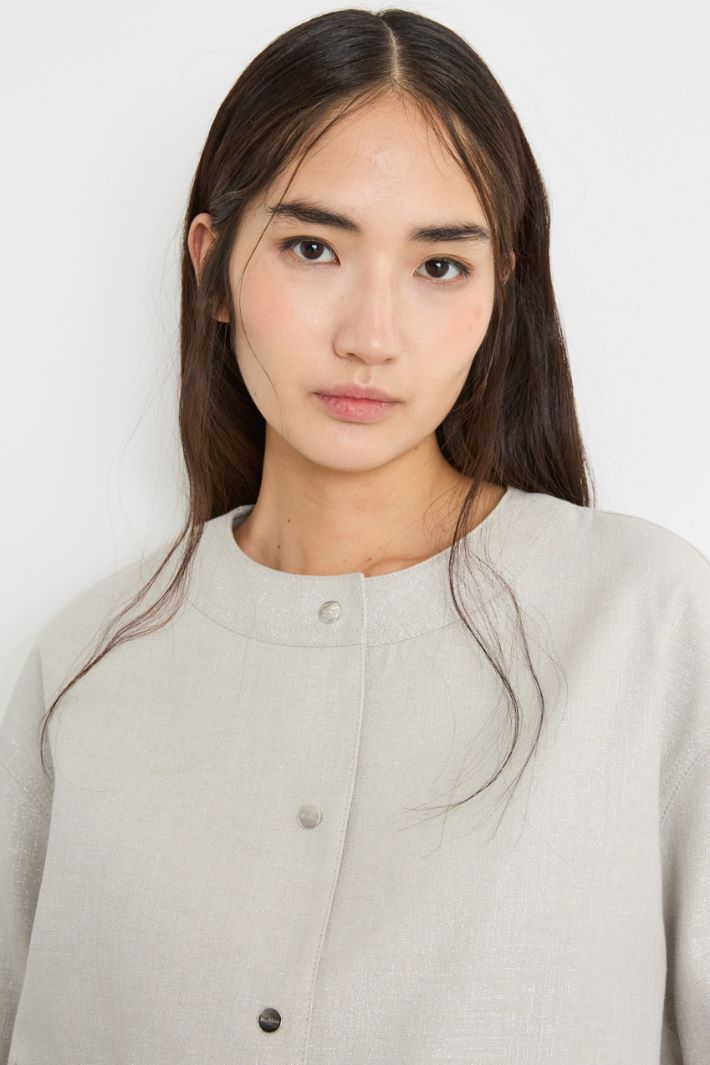 Short-sleeved boxy jacket Intrend - 3