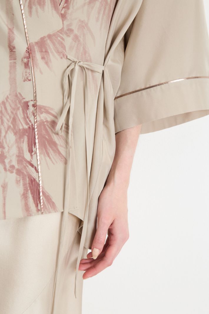 Kimono con stampa Intrend - 3