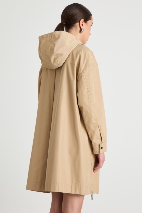 Parka in duchesse tecnico