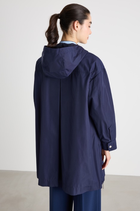 Parka in duchesse tecnico