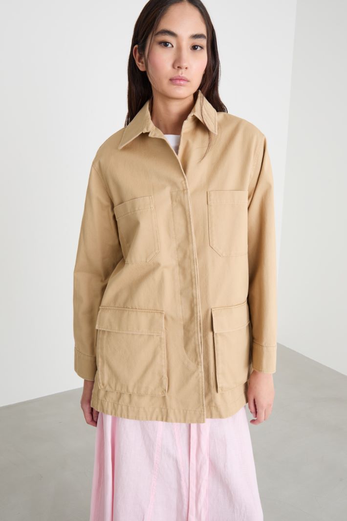 Embroidered safari jacket Intrend - 2