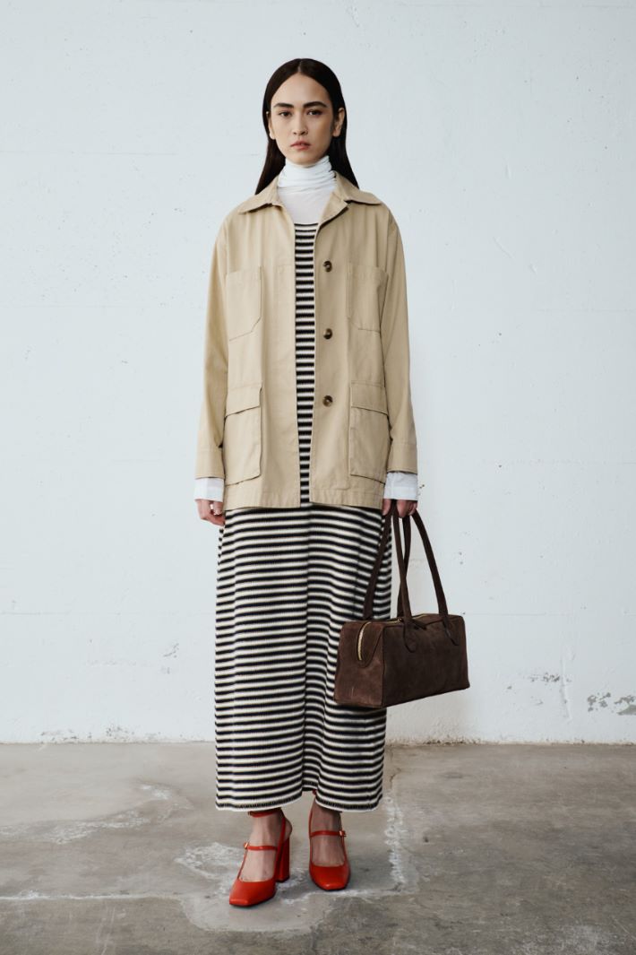 Embroidered safari jacket Intrend - 5