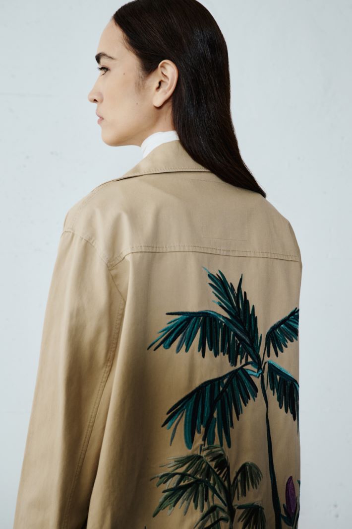 Embroidered safari jacket Intrend - 6