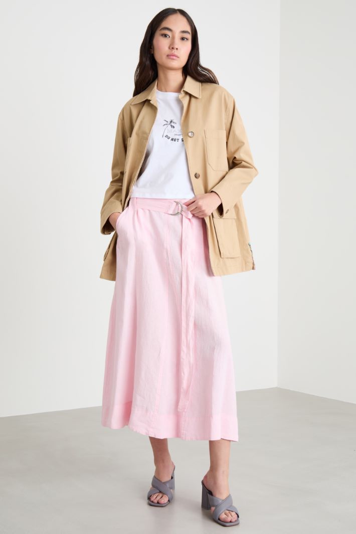 Embroidered safari jacket Intrend