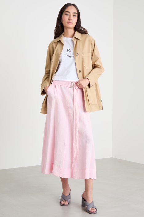 Embroidered safari jacket Intrend