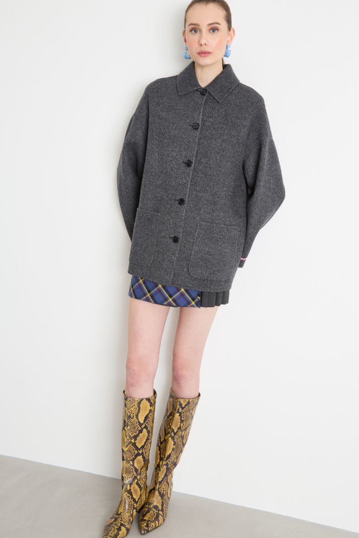 Longline wool jacket Intrend - 2