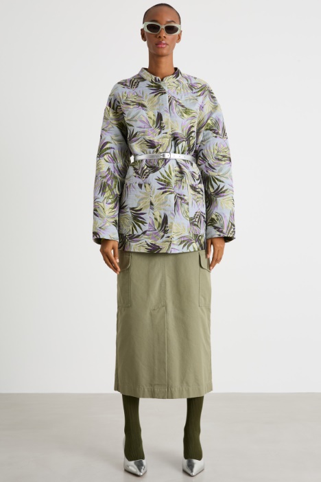 Matelassé jacquard jacket Intrend