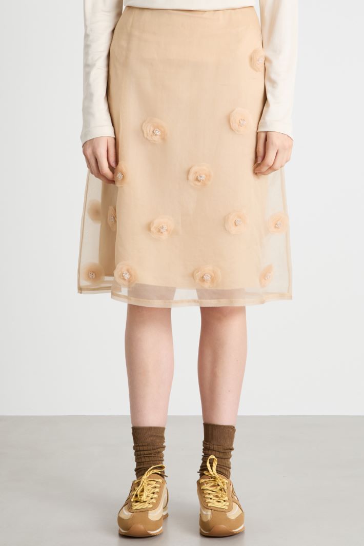 Gonna con appliquè Intrend - 2